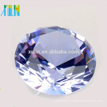 Diamant de cristal de 100mm pour des souvenirs de mariage / cadeau d&#39;anniversaire / centres de table de mariage